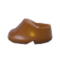 Eco Brown Wooden Clogs - Common from Hat Shop